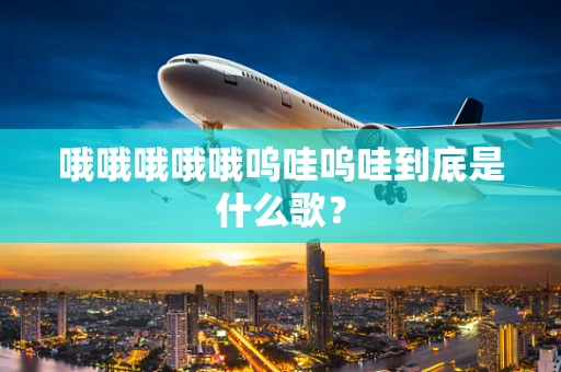 哦哦哦哦哦呜哇呜哇到底是什么歌？