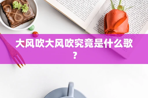 大风吹大风吹究竟是什么歌？