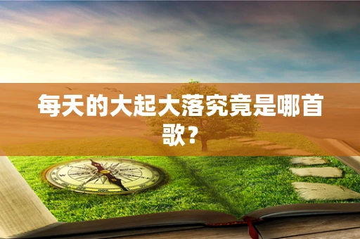 每天的大起大落究竟是哪首歌？