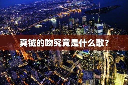 真铖的吻究竟是什么歌？