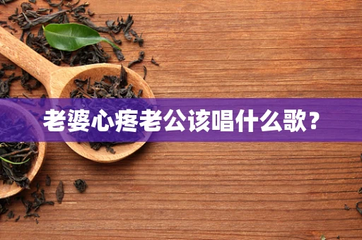老婆心疼老公该唱什么歌？