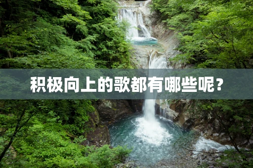 积极向上的歌都有哪些呢？