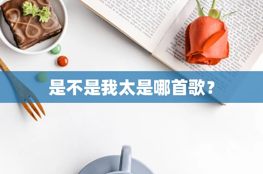 是不是我太是哪首歌？