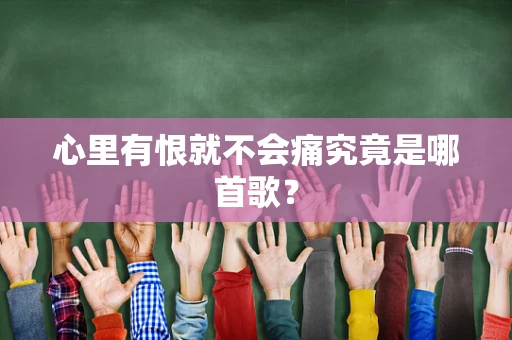 心里有恨就不会痛究竟是哪首歌？