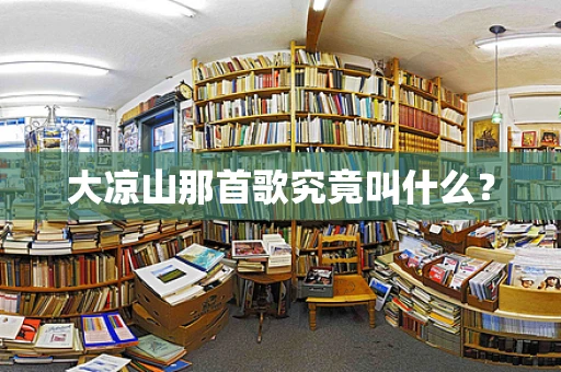 大凉山那首歌究竟叫什么？
