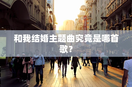 和我结婚主题曲究竟是哪首歌？