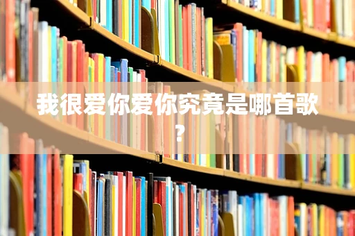我很爱你爱你究竟是哪首歌？