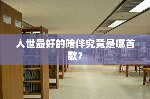 人世最好的陪伴究竟是哪首歌？
