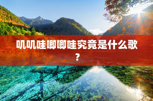 叽叽哇唧唧哇究竟是什么歌？