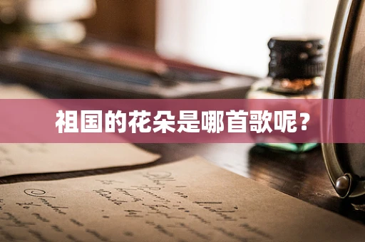 祖国的花朵是哪首歌呢？