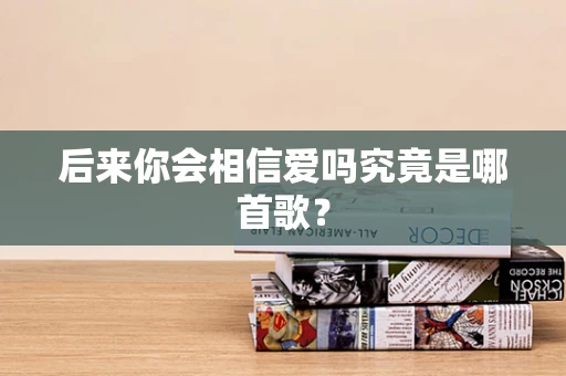 后来你会相信爱吗究竟是哪首歌？