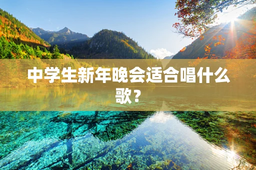 中学生新年晚会适合唱什么歌？