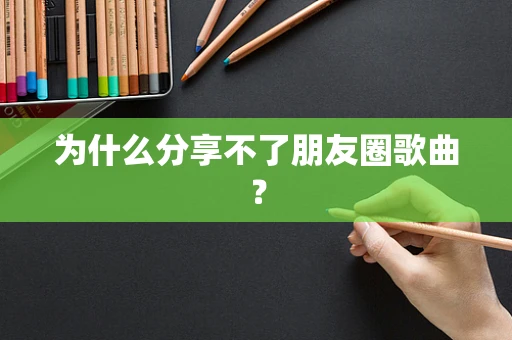 为什么分享不了朋友圈歌曲？