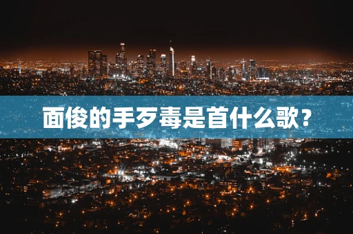 面俊的手歹毒是首什么歌？