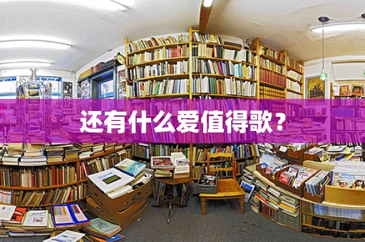 还有什么爱值得歌？
