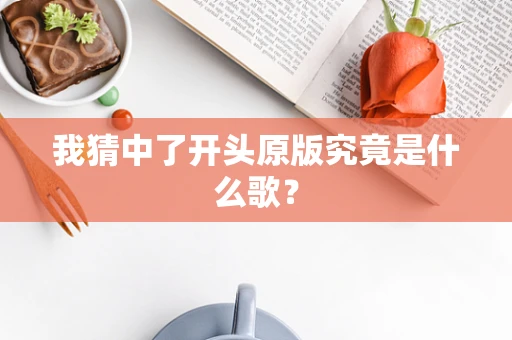 我猜中了开头原版究竟是什么歌？