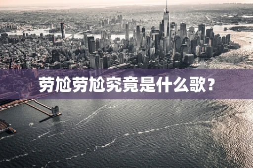 劳尬劳尬究竟是什么歌？