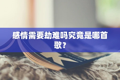 感情需要劫难吗究竟是哪首歌？
