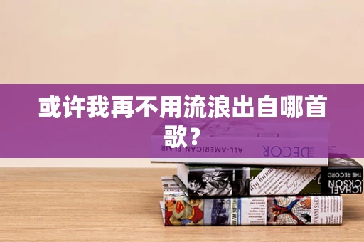 或许我再不用流浪出自哪首歌？