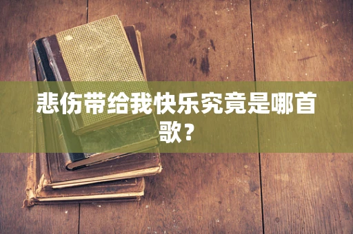 悲伤带给我快乐究竟是哪首歌？