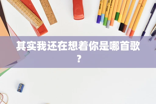 其实我还在想着你是哪首歌？