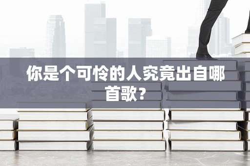 你是个可怜的人究竟出自哪首歌？