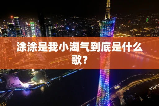 涂涂是我小淘气到底是什么歌？