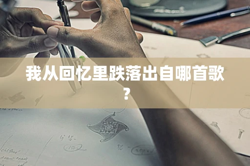 我从回忆里跌落出自哪首歌？