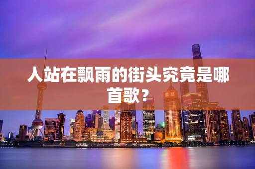 人站在飘雨的街头究竟是哪首歌？