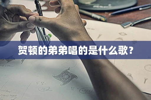 贺顿的弟弟唱的是什么歌？