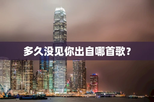 多久没见你出自哪首歌？