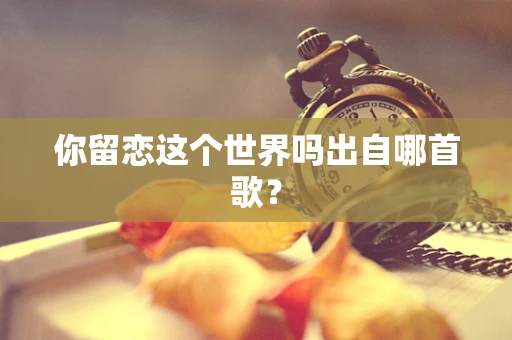 你留恋这个世界吗出自哪首歌？