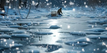 风吹大雪天采冰究竟是哪首歌？