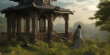 站在亭子上看远方究竟是哪首歌？