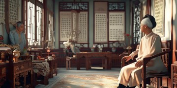 公公婆婆坐客堂出自什么歌？