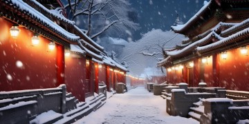 今夜北京下了雪出自哪首歌？