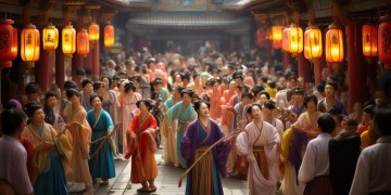 唐朝群马跳舞的歌究竟叫什么？