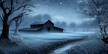 乡村的夜能谱出什么样的歌？