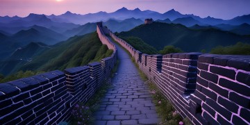 长长的长城照耀着出自哪首歌？