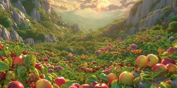 荒山上种满水果究竟是哪首歌？