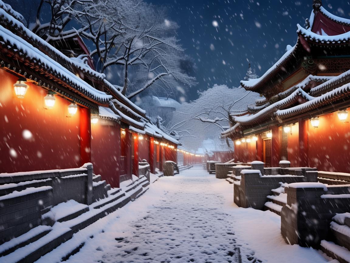 今夜北京下了雪出自哪首歌？