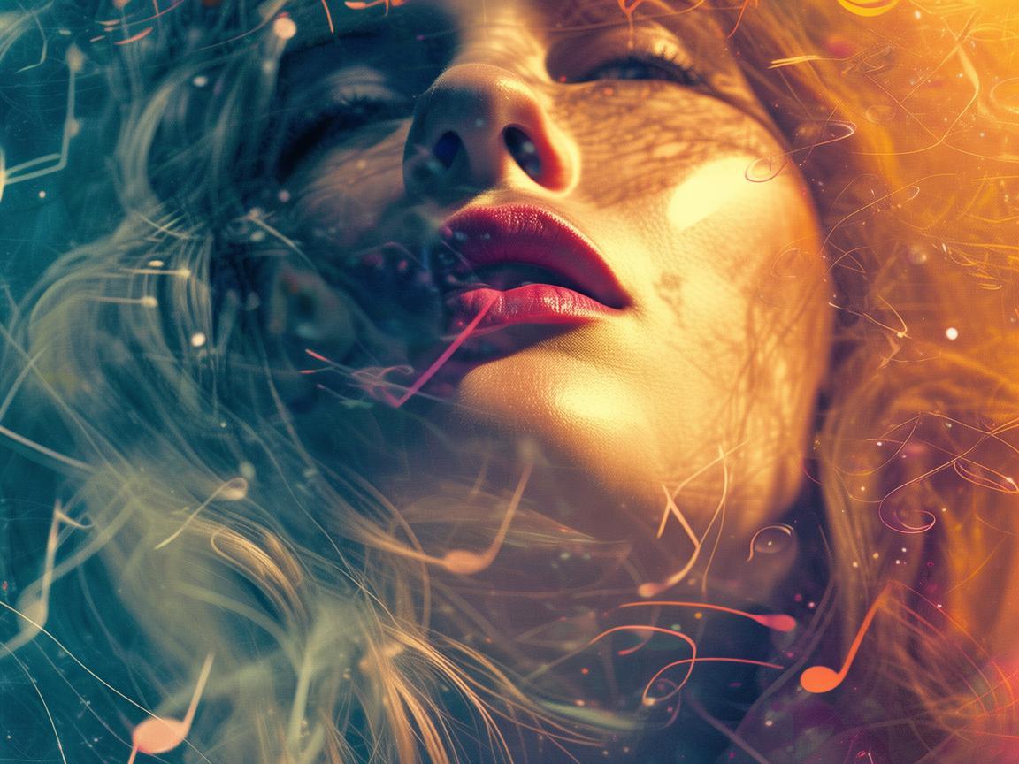 美女开口唱的英文歌究竟是什么？