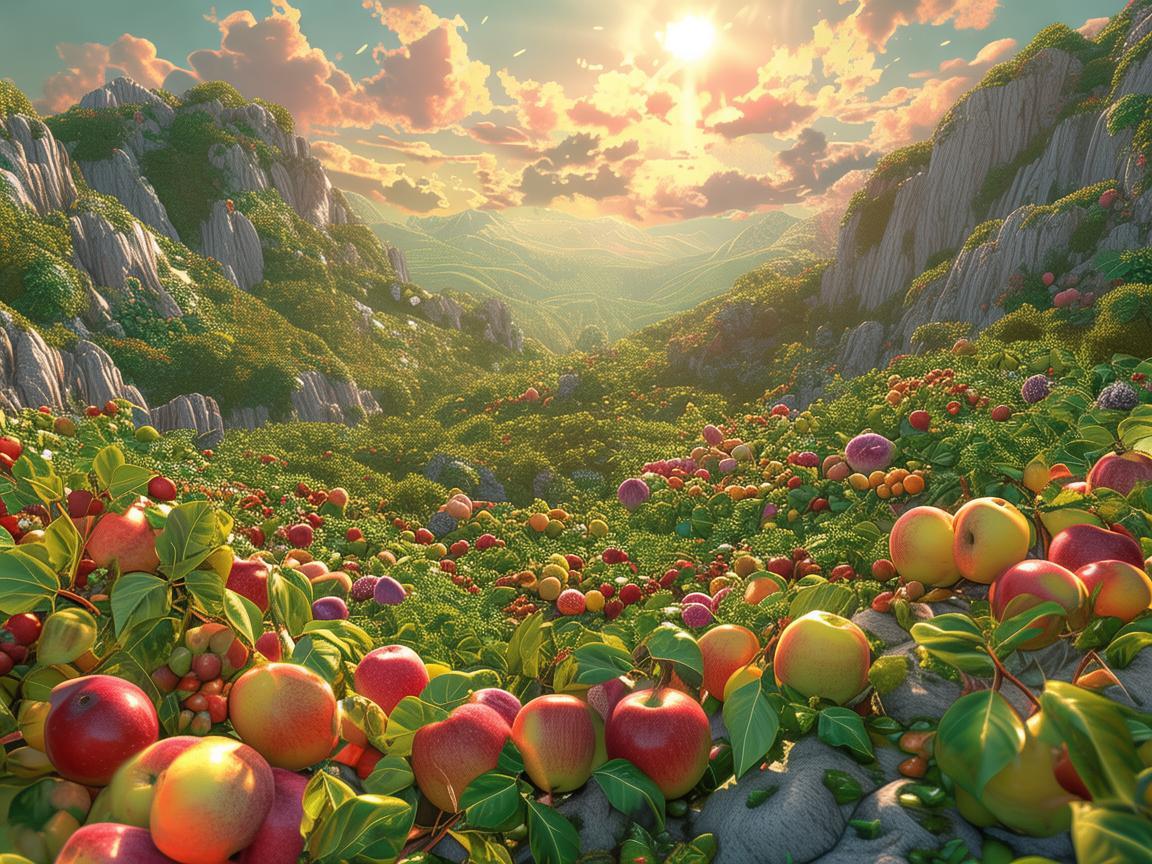 荒山上种满水果究竟是哪首歌？