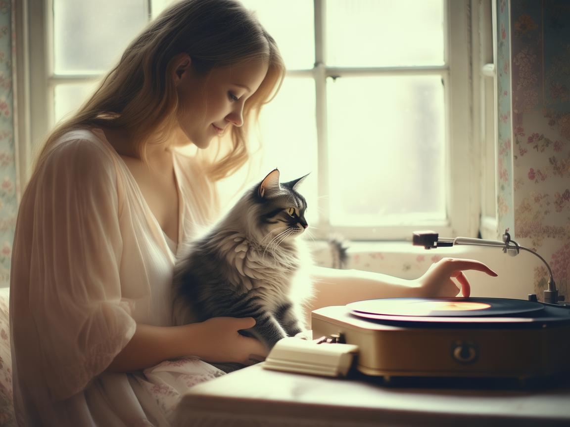 女生给猫咪放什么歌好听呢？